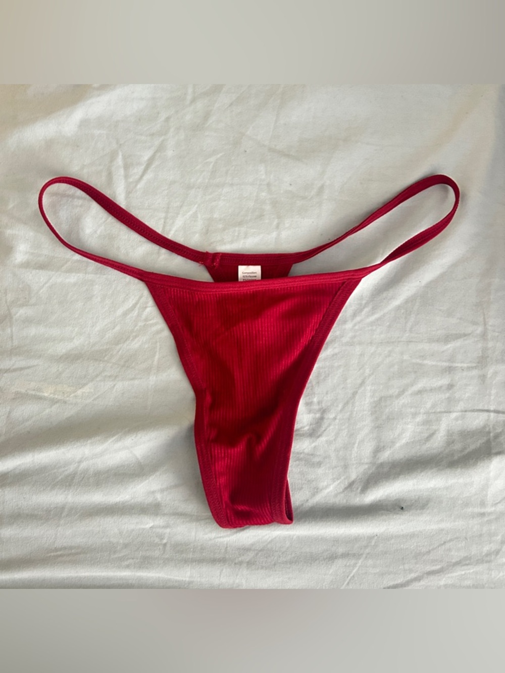 Women’s Red Panties Thong